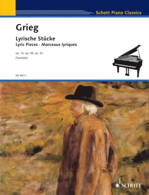 Edvard Grieg, Monika Twelsiek - Lyric Pieces, E-bok
