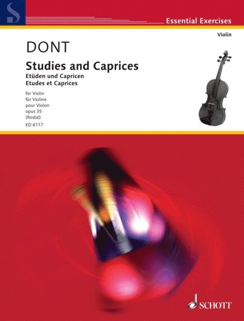 Jacob Dont, Max Rostal - Studies and Caprices, E-bok
