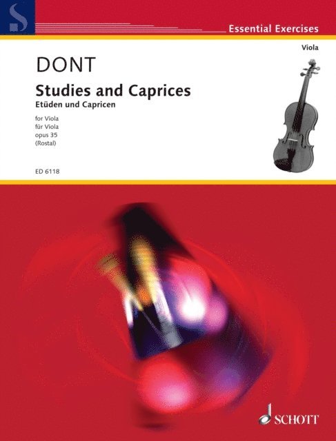 Jacob Dont, Max Rostal - Studies and Caprices, E-bok