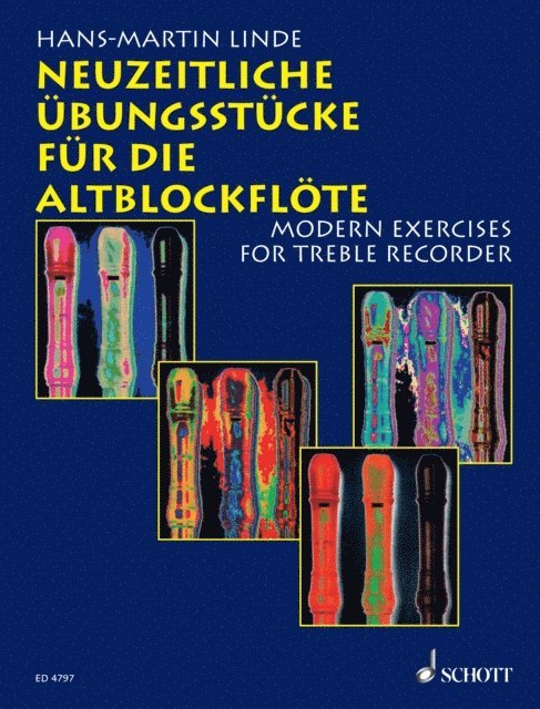 Hans-Martin Linde - Modern Exercises for Treble Recorder, E-bok