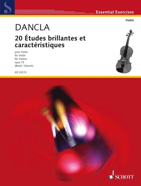 Charles Dancla, Wolfgang Birtel - 20 Etudes brillantes et caracteristiques, E-bok