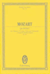 Quintet in a Major, K. 581: For Clarinet and Strings, Häftad. Tillgänglighet: Lägg i varukorg