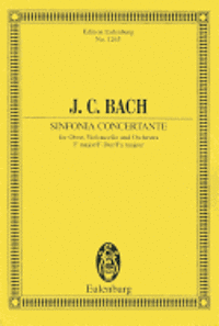 Bach: Sinfonia Concertante for Oboe, Violoncello and Orchestra, F Major/F-Dur/Fa Majeur, Häftad