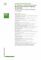 Vereinigung für Schweizerische Kirchengeschichte - SZRKG 2025 Vol. 119, Häftad