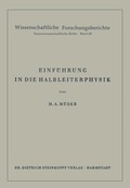 Einf�hrung in die Halbleiterphysik