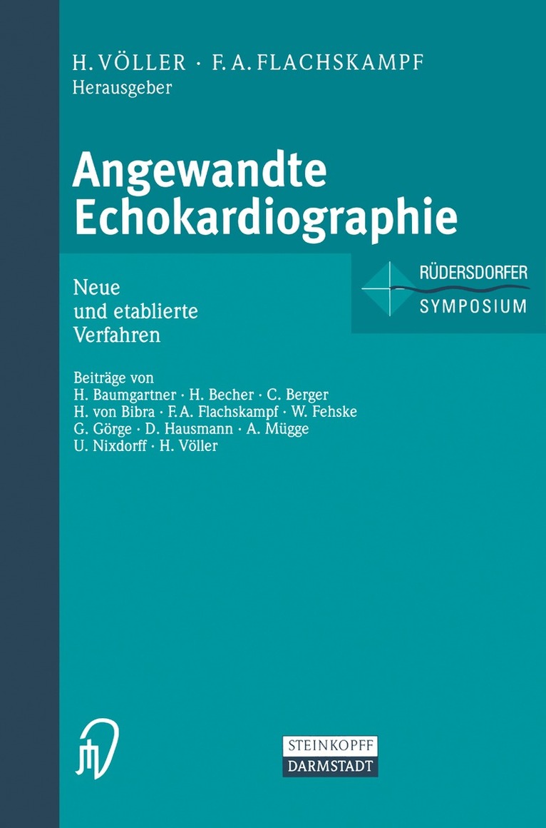 Heinz Völler, Frank A. Flachskampf - Angewandte Echokardiographie, Häftad. Tillgänglighet: Lägg i varukorg