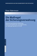 Die Ma�regel der Sicherungsverwahrung
