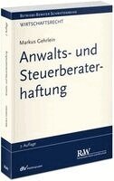 Markus Gehrlein - Anwalts- und Steuerberaterhaftung, Häftad