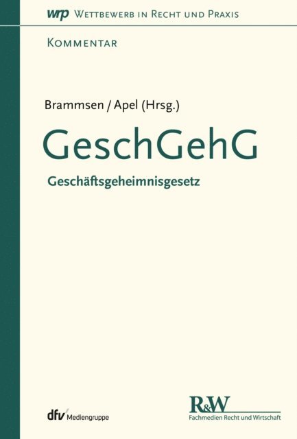 Simon Apel, Jorg Brammsen - GeschGehG, E-bok