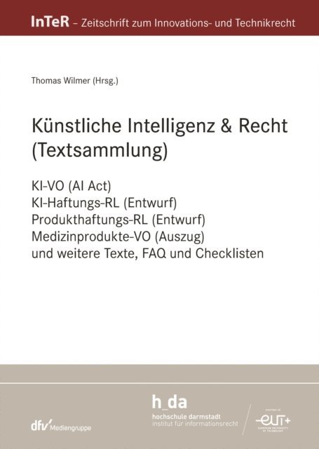 Thomas Wilmer - Künstliche Intelligenz & Recht (Textsammlung), E-bok