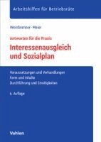 Lars Weinbrenner, Enrico Meier - Interessenausgleich und Sozialplan, Häftad
