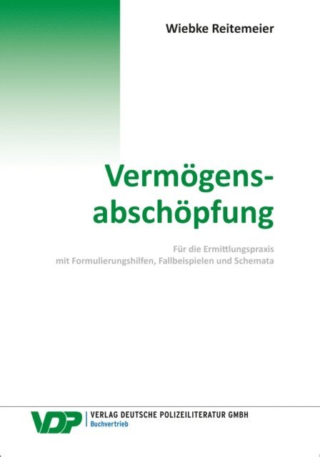 Wiebke Reitemeier - Vermögensabschöpfung, E-bok
