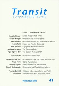 Transit 41. Europÿische Revue