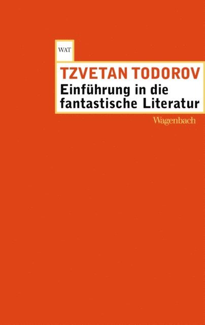 Tzvetan Todorov - Einführung in die phantastische Literatur, E-bok