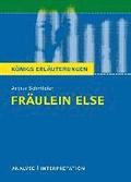 Frulein Else von Arthur Schnitzler. Knigs Erluterungen