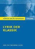 Lyrik der Klassik