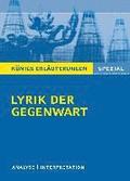 Lyrik der Gegenwart.