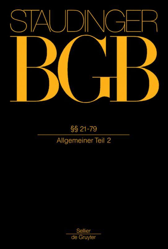Norbert Habermann, Günter Weick, Herbert Roth - §§ 21-79, Inbunden. Tillgänglighet: Tillfälligt slut