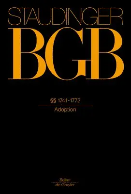 Rainer Frank, Helmut Engler - §§ 1741-1772: (Adoption), Inbunden. Tillgänglighet: Tillfälligt slut