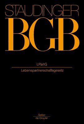 Reinhard Voppel, Michael Coester - Lpartg: (Lebenspartnerschaftsgesetz), Inbunden. Tillgänglighet: Lägg i varukorg