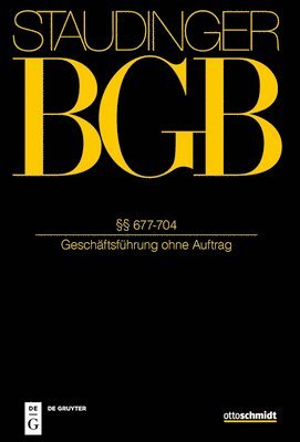 Andreas Bergmann, Marcus Bieder - §§ 677-704: (Geschäftsführung Ohne Auftrag), Inbunden. Tillgänglighet: Tillfälligt slut
