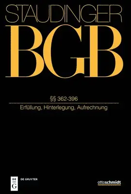 Christoph Kern, Marcus Bieder, Manfred Lowisch - §§ 362-396, Inbunden. Tillgänglighet: Kommande