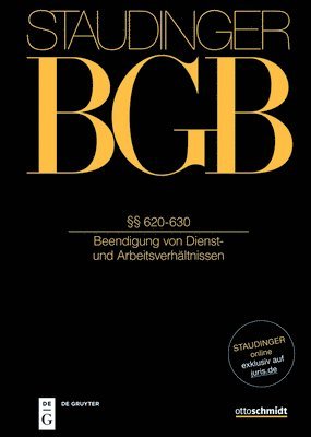 Hartmut Oetker, Felipe Temming - §§ 620-630: (Beendigung Von Dienst- Und Arbeitsverhältnissen), Inbunden. Tillgänglighet: Kommande