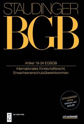 Dieter Henrich, Jan Hein - Artikel 19-24 EGBGB, Inbunden
