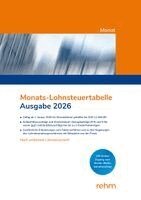 Monats-Lohnsteuertabelle 2026, Häftad