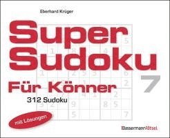 Eberhard Krüger - Supersudoku für Könner 7 (5 Exemplare à 3,99 EUR), Häftad