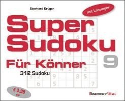 Eberhard Krüger - Supersudoku für Könner 9 (5 Exemplare à 3,99 EUR), Häftad