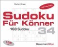Sudoku f�r K�nner 34 (5 Exemplare � 2,99 EUR)