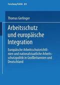 Arbeitsschutz und europische Integration
