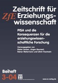 PISA und die Konsequenzen fr die erziehungswissenschaftliche Forschung