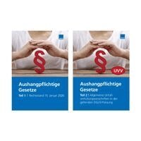 Aushangpflichtige Gesetze 2026, Häftad