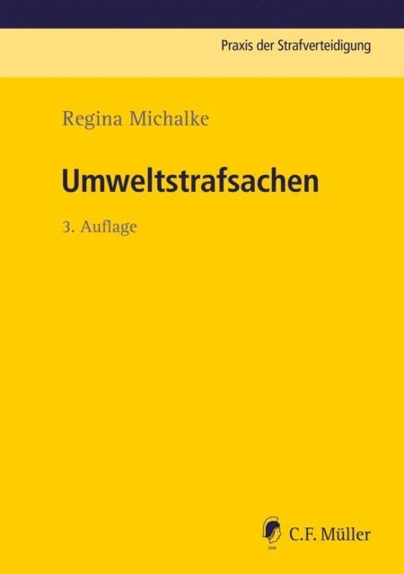 Regina Michalke - Umweltstrafsachen, E-bok