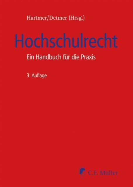 Hubert Detmer, Michael Hartmer - Hochschulrecht, E-bok