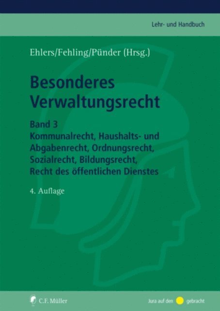 Hermann Punder, Michael Fehling, Dirk Ehlers - Besonderes Verwaltungsrecht, E-bok