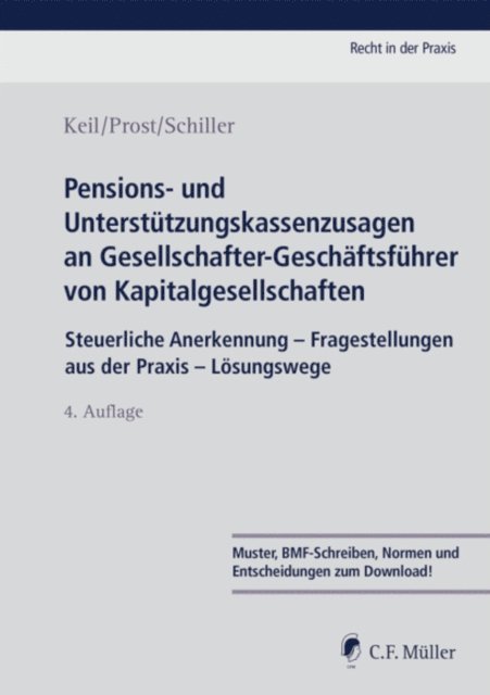 Kerstin Schiller, Jochen Prost, Claudia Keil - Pensions- und Unterstützungskassenzusagen an Gesellschafter-Geschäftsführer von Kapitalgesellschaften, E-bok