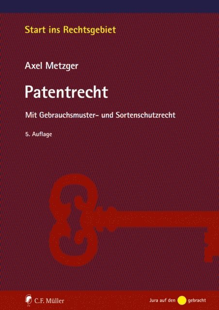 Metzger - Patentrecht, E-bok