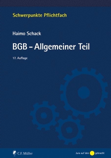 Haimo Schack - BGB-Allgemeiner Teil, E-bok