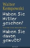 Haben Sie Hitler gesehen? Haben Sie davon gewu�t?