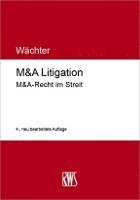 Gerhard H. Wächter - M&A Litigation, Häftad