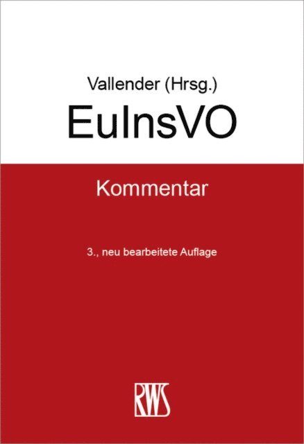 Heinz Vallender - EuInsVO, E-bok