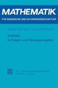Analysis in Fragen und bungsaufgaben