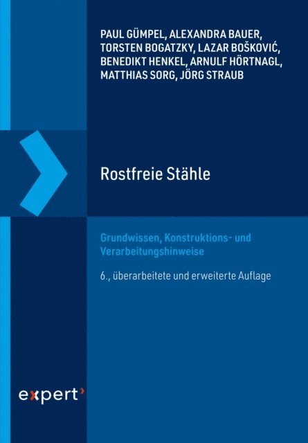 Jorg Straub, Matthias Sorg, Arnulf Hortnagl, Benedikt Henkel, Lazar Boskovic, Torsten Bogatzky, Alexandra Bauer, Paul Gumpel - Rostfreie Stähle, E-bok