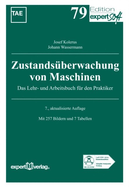 Josef Kolerus - Zustandsüberwachung von Maschinen, E-bok