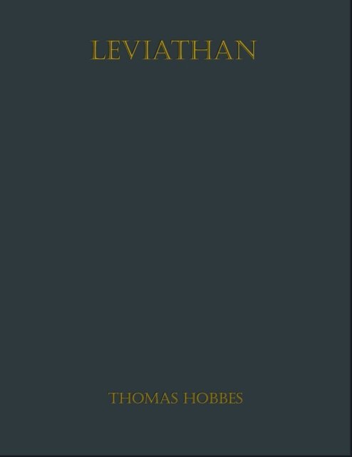 Thomas Hobbes - Leviathan, E-bok