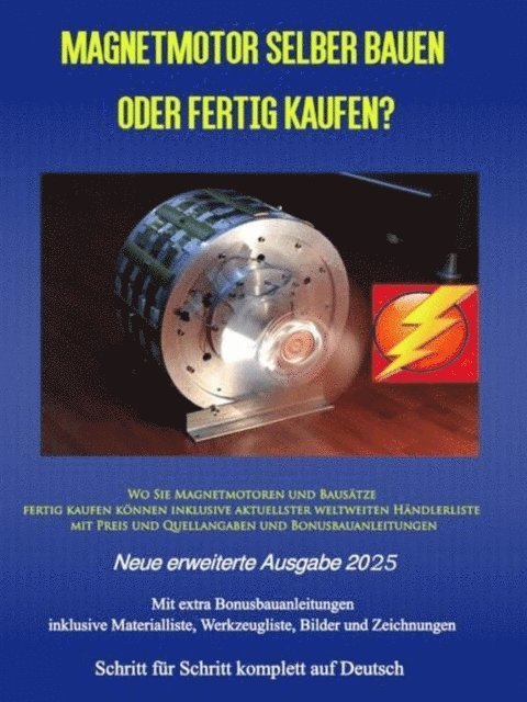 Chris James Carter - Magnetmotor selber bauen oder fertig kaufen? Ausgabe 2025, E-bok