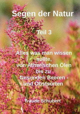 Traude Schubert - Segen der Natur - Teil 3, Häftad